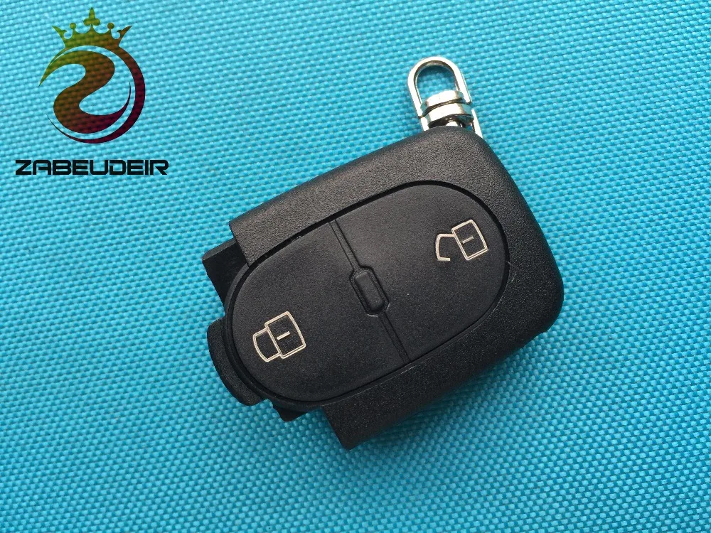 

1pc New case For Audi A2 A3 A4 A6 A8 2/3 Button Fob Remote Key Control Shell NO LOGO no panic button fit battery CR1616