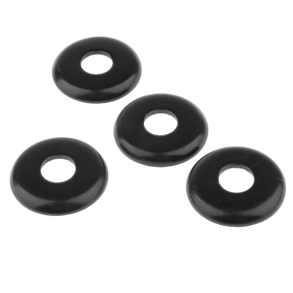 MagiDeal 2 Pair Aluminum Skateboard Truck Cup Replacement Kit Upper/Lower Bushing Washers Skateboard Pivot Cups 