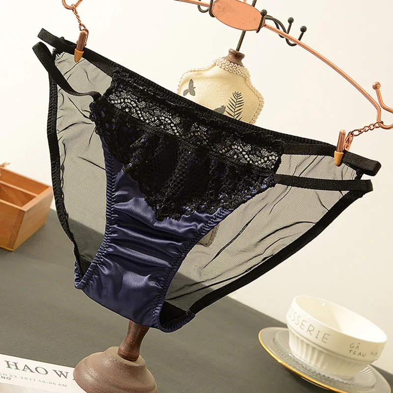 

Solid Panties Women Lace Panties Sexy Seamless Briefs Low-Rise Women Hips Close-fitting Large Size Cotton Underwear Women Hot
