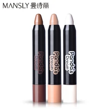 Multi-function Colour Makeup Stick Bronzers Concealer Highlight Professional Makeup High Quality Face Makeup Brand MANSLY #M843