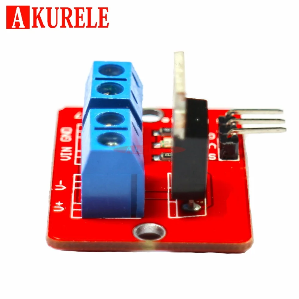 50 шт. верхняя кнопка Mosfet IRF520 модуль драйвера для Arduino MCU ARM Raspberry Pi мощность MOS PWM