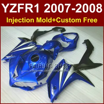 

Blue Brand motorcycle fairings for YAMAHA YZFR1 2007 2008 Injection bodywork YZF R1 YZF1000 YZF 1000 07 08 body parts