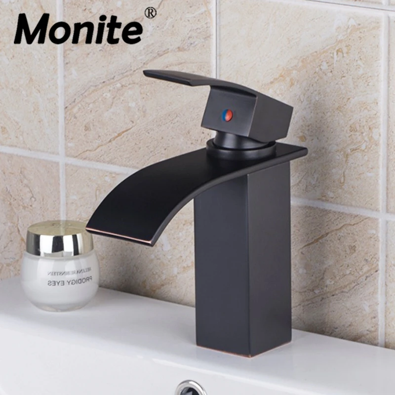 

New Arrival Bathroom Faucet Ceramic Waterfall ORB Basin Faucet Lavatory Combine Set Faucet,Mixer Tap