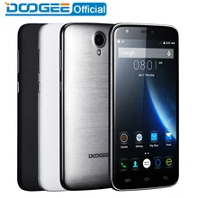 Liquidation Doogee Y100 plus mobile téléphones 5.5 Pouces HD 2 GB RAM + 16 GB ROM Android5.1 Double SIM MTK6735 Quad Core GSM WCDMA LTE