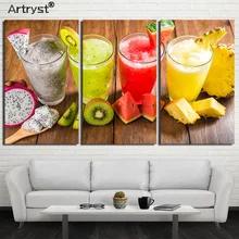 Artryst холст HD печатный постер декор для ресторана рамка 3 шт.