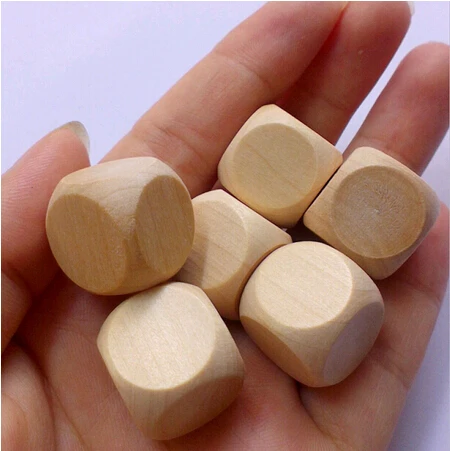 Cubos de madera-blanco-w6-16mm 