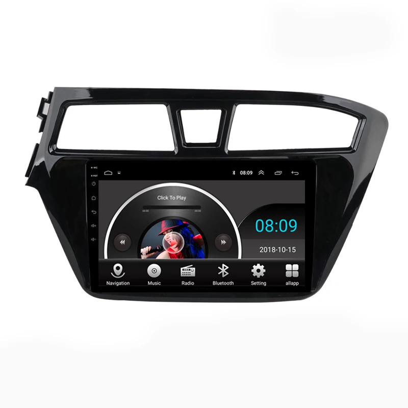 Flash Deal 9" Android 8.1 Car DVD Video Player GPS For HYUNDAI I20 2014 2015 2016 2017 2018 car radio stereo navigation bluetooth wifi 16
