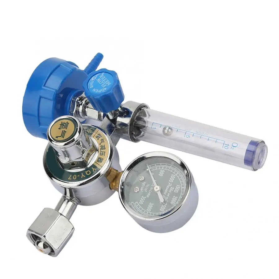 Кислородный регулятор давления 0-100mpa регулятор воздушного потока Профессиональный кислородный газовый редуктор манометр