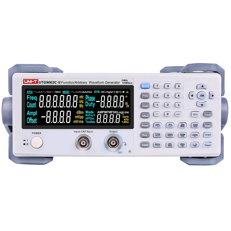 

UNI-T UTG9002C-II Signal Generator Frequency Range 0.2Hz-2MHz AC 220V Power Digital Function Generator Signal Generator