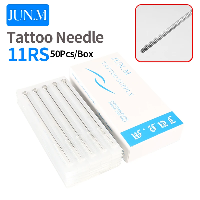 11RS tattoo needle 50pcs/lot 11 Round Shader shading tattoo needle