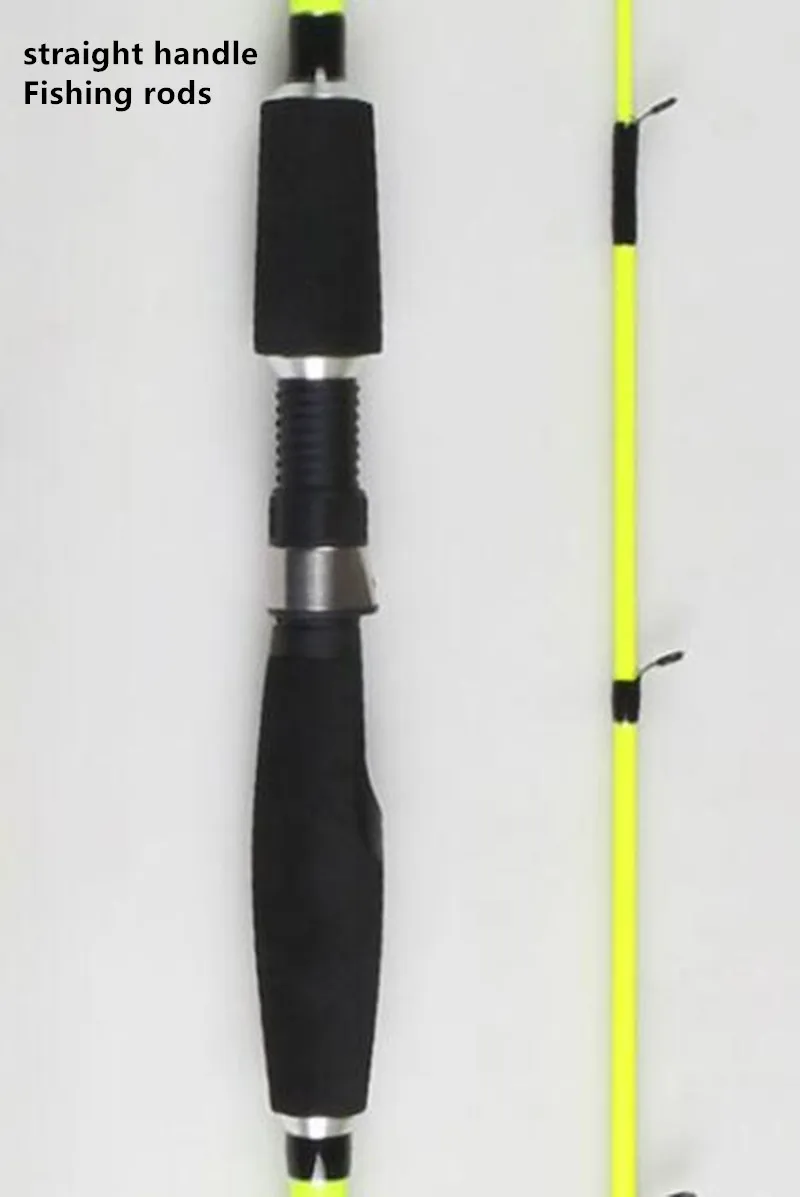 Супер сильный приманка стержень из углеродного волокна м повернуть Мощность регулирования Удочка 1,6 м и 1,8 м и 2,1 м телескопическое удочка рыболовные снасти - Цвет: Светло-желтый
