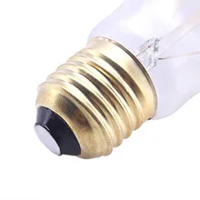 A19 лампы накаливания винтажные лампы накаливания эдиссона E27 античный свет прозрачное стекло 40 Вт 110 В/220 В лампа украшение дома MU