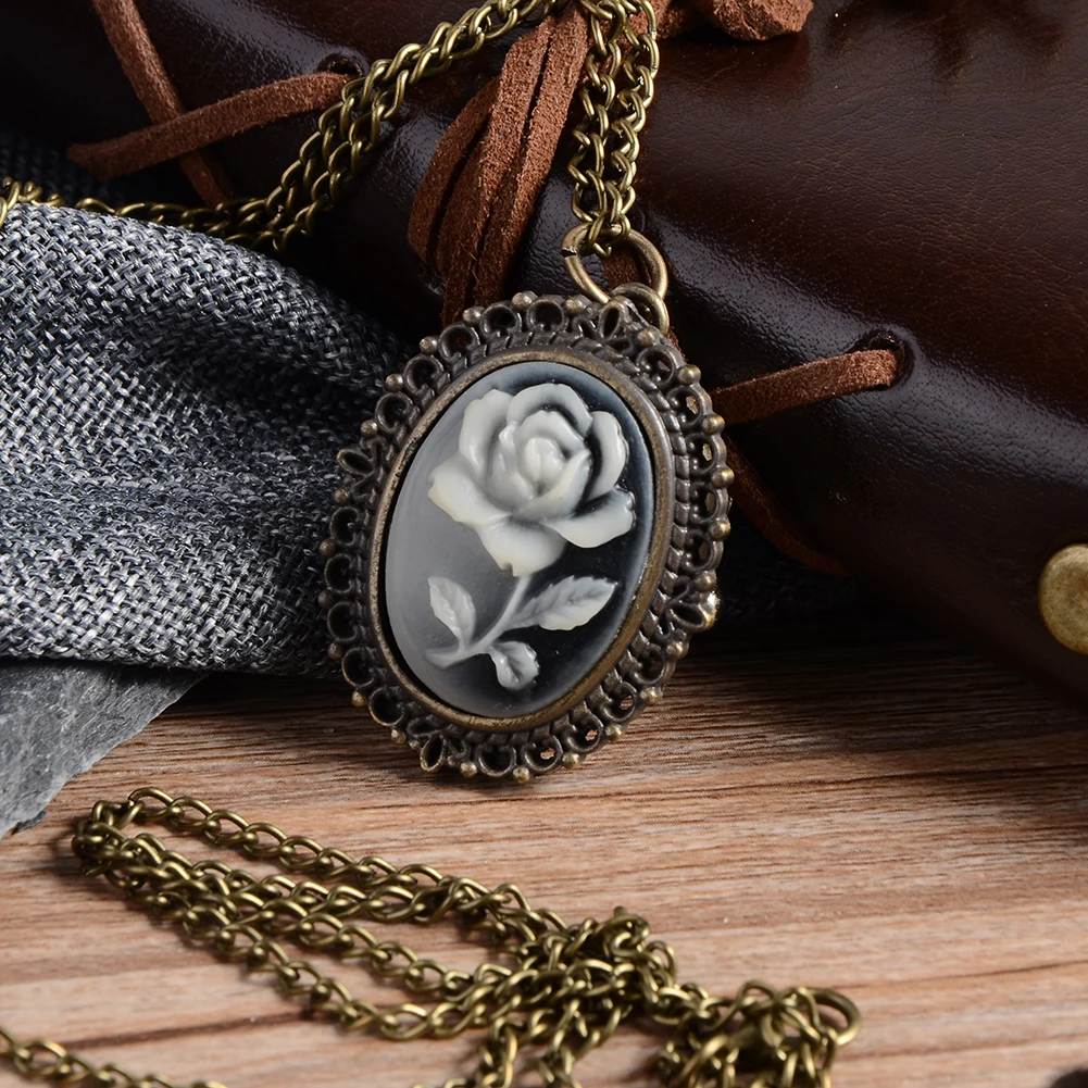 Relogio Retro Bronze Quartz Pocket font b Watch b font font b steampunk b font Clock