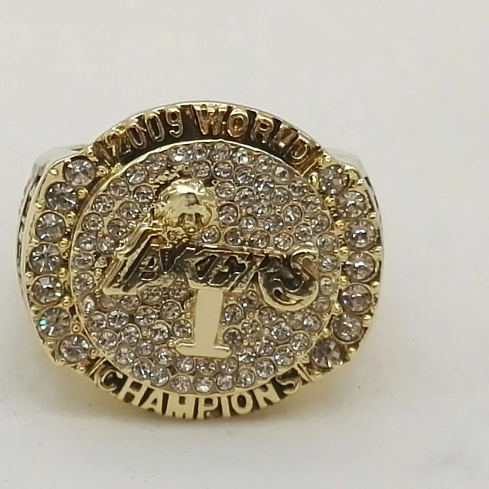 Free Shipping Souvenir 2009 Basketball Los Angeles Lakers Replica Championship Ring Mvp Bryant For Fans Championship Rings Replica Championship Ringslos Angeles Lakers Aliexpress