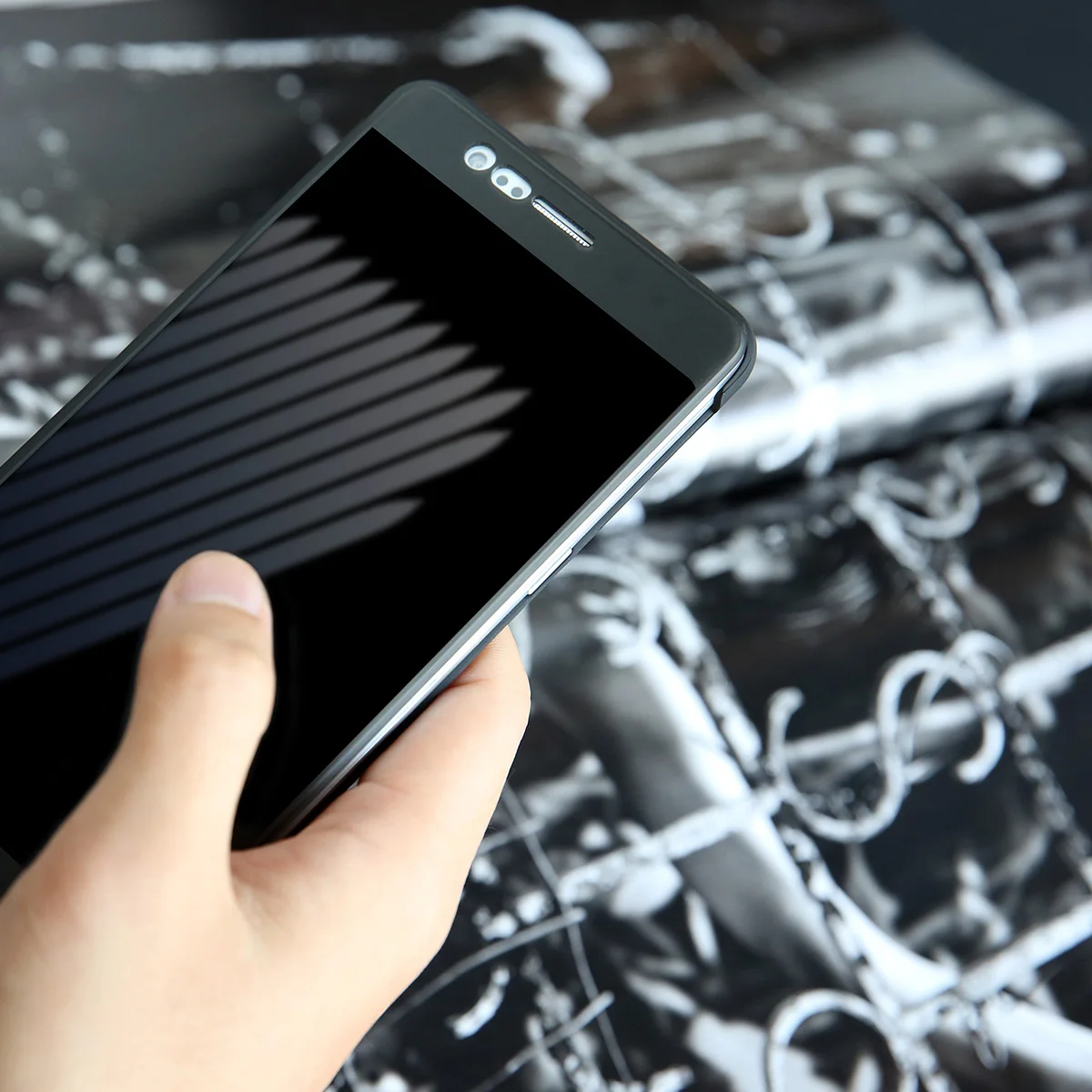 Чехол ROCK Dr. V для samsung Galaxy Note 7, роскошный умный флип-чехол с полным окном для samsung Note FE, TPU+ PC, чехлы для телефонов