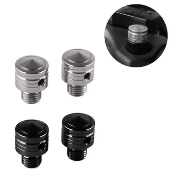 

Motorcycle Rearview Screw Cap Rearview Mirror Seat Decorative Screw Cap Cover Aluminum Alloy Universal For Motorcycles Scooter