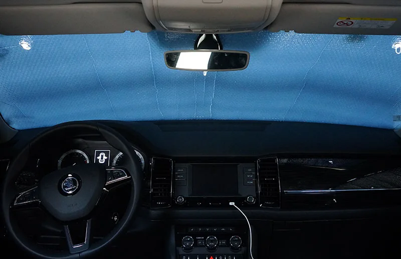 8pcs for SKODA KODIAQ without roof window Sunshade