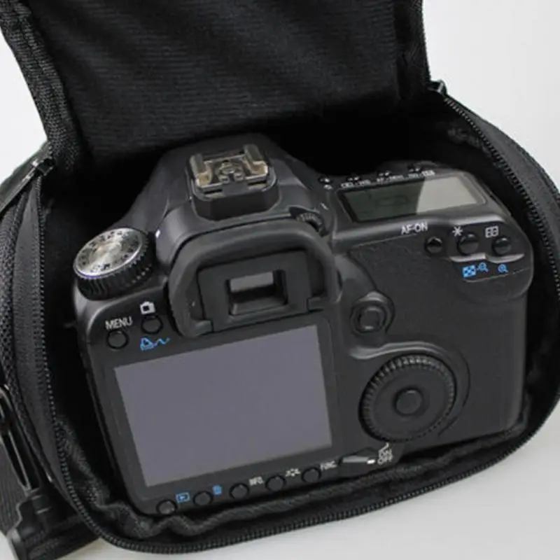 

Portable Soft Soft Carrying Case Camera Bag Triangle Shoulder Bag Protective Storage Bag For DSLR Camera Liner Case Travel Bag