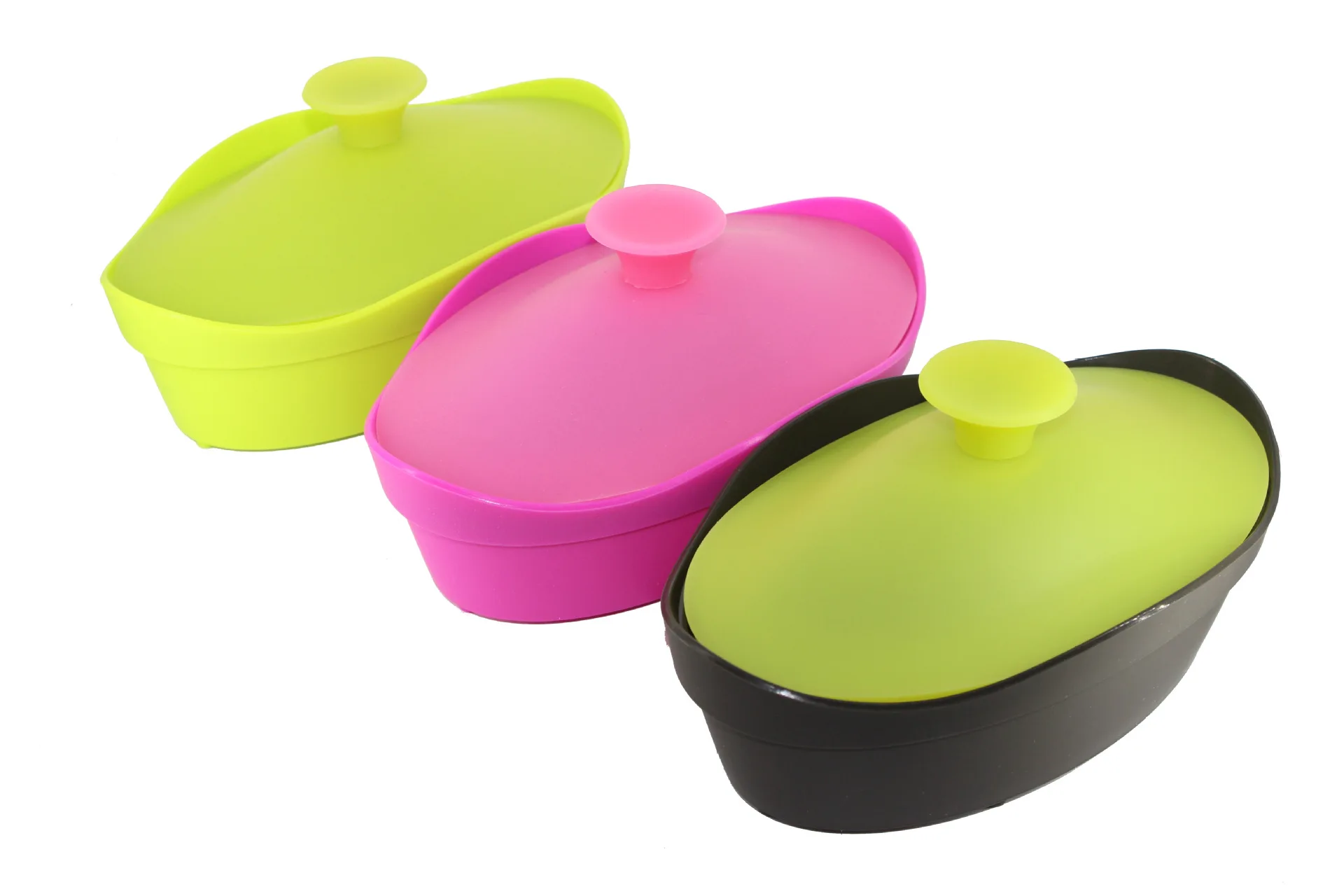 

Silicone Microwave Oven Steamer Meal Pasta Rice Cooker Grain Cereal Multi Bowl Plate Cookware Kitchen Gadgets Accessories