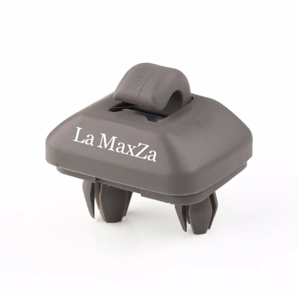 1PC Gray For Audi A1 A3 A4 A5 Q3 Q5 Inner Sun Visor Hook Clip Bracket