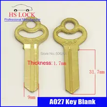 Скриншот 2,5 большой навесной замок левая Ванна дом заготовки ключей для двери слесарные принадлежности болванки ключей cilvil горизонтальный станок для изготовления ключей A027