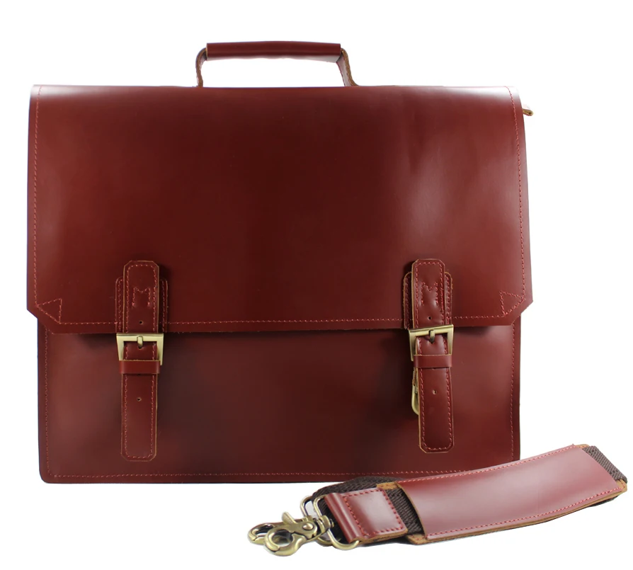 Портфель высокого класса, мужской кожаный портфель, мужская сумка-мессенджер из натуральной кожи, 14 дюймов, портфель для ноутбука, деловая сумка, мужская сумка на плечо