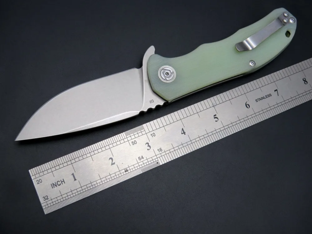 58-59HRC CH CH3504 D2 лезвие G10 ручка складной нож тактический нож для выживания Открытый Отдых EDC инструмент универсальный EDC карманный нож