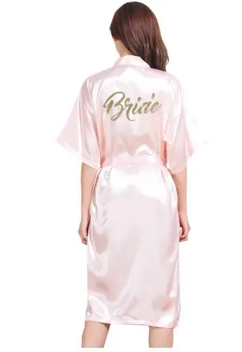 long bridal dressing gown