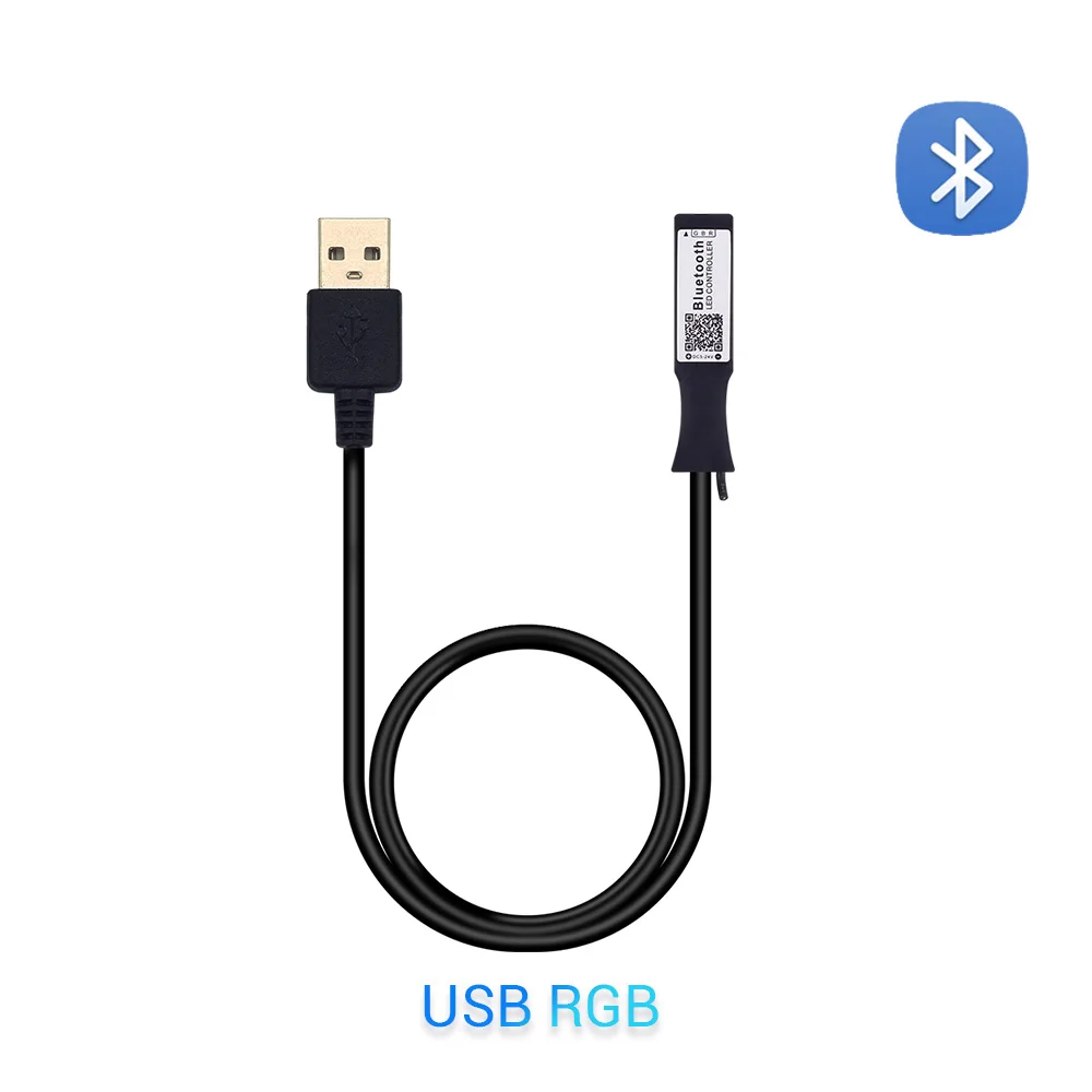 5-24 в умный светодиодный RGB RGBW Bluetooth контроллер USB 24 40 ключ ИК пульт дистанционного управления для 3528 5050 световая полоса многоцветный меняющийся ТВ ПОДСВЕТКА