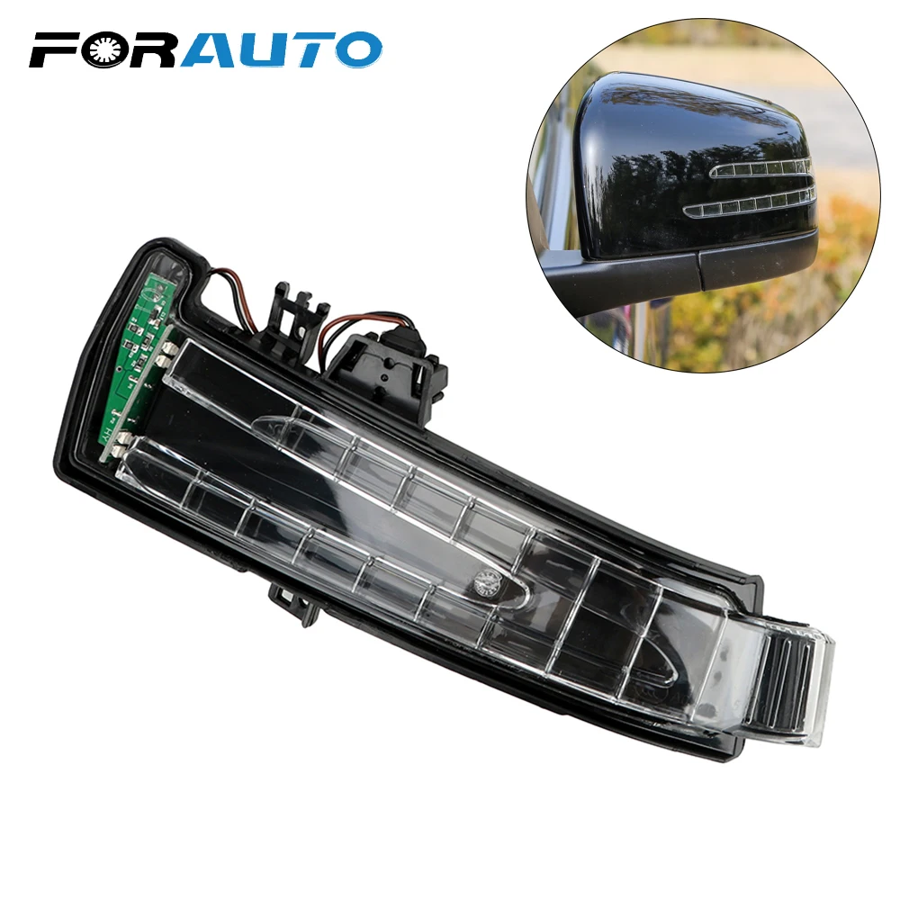 

FORAUTO Car Rear View Mirror Indicators Turn Signal Lamps LED Blinker Lamp For Benz W221 W212 W204 W176 W246 X156 C204 C117 X117