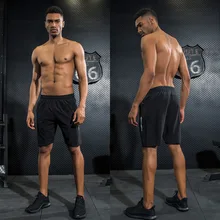 Мужские шорты для бега, быстросохнущие тренировки, бодибилдинг, тренажерный зал, эластичные шорты, спортивные шорты для бега, карман, теннисные тренировочные шорты