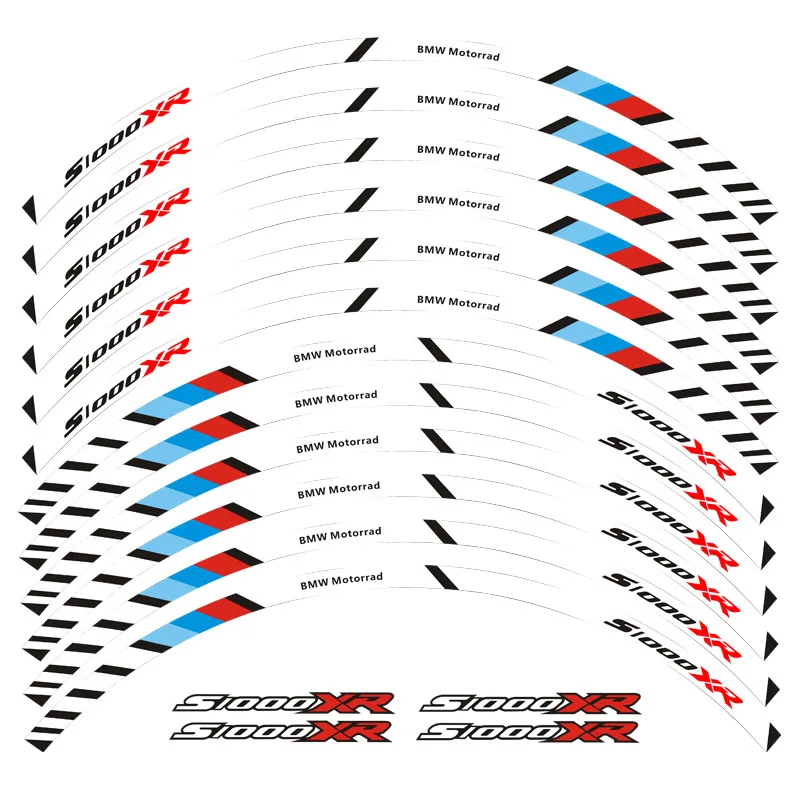 Лидер продаж мотоцикла для BMW колеса отличительные светоотражающие наклейки обода для порогов BMW S1000 XR мотоцикл S1000XR