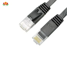 1.6ft 0.5m flat UTP CAT6 Network Cable Computer Cable Gigabit Ethernet Patch Cord RJ45 LAN Adapter copper twisted pair GigE