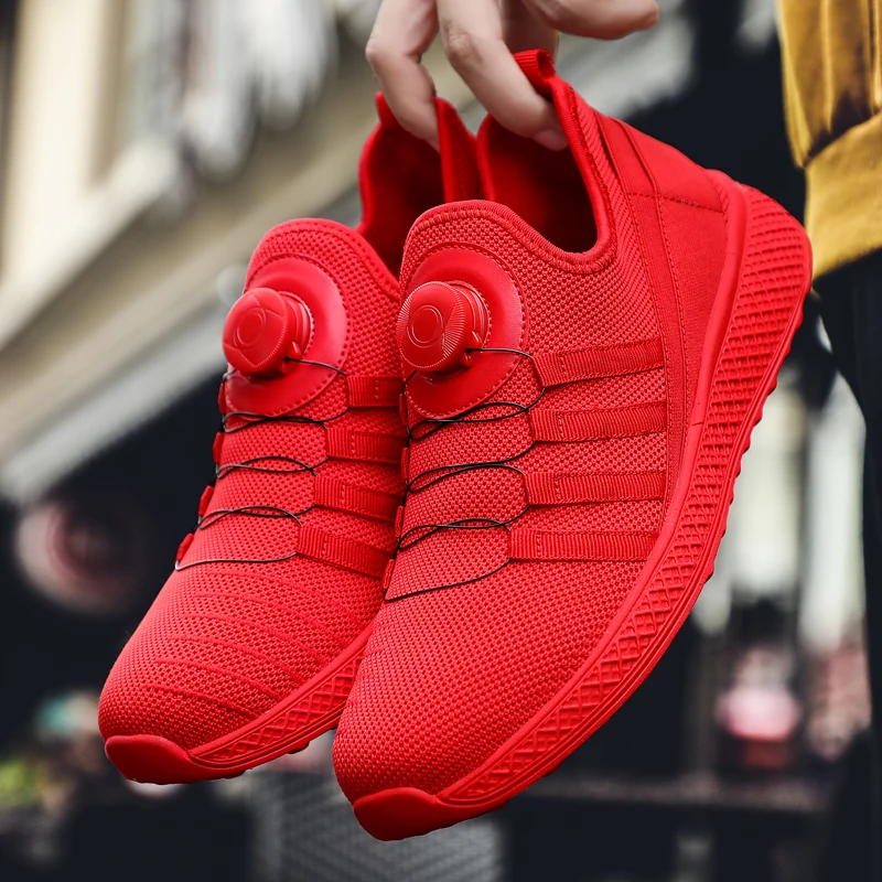 

2019 shoes man mesh sneakers Quick reaction lacing system running shoes men zapatillas hombre deportiva sport shoes man Trainers