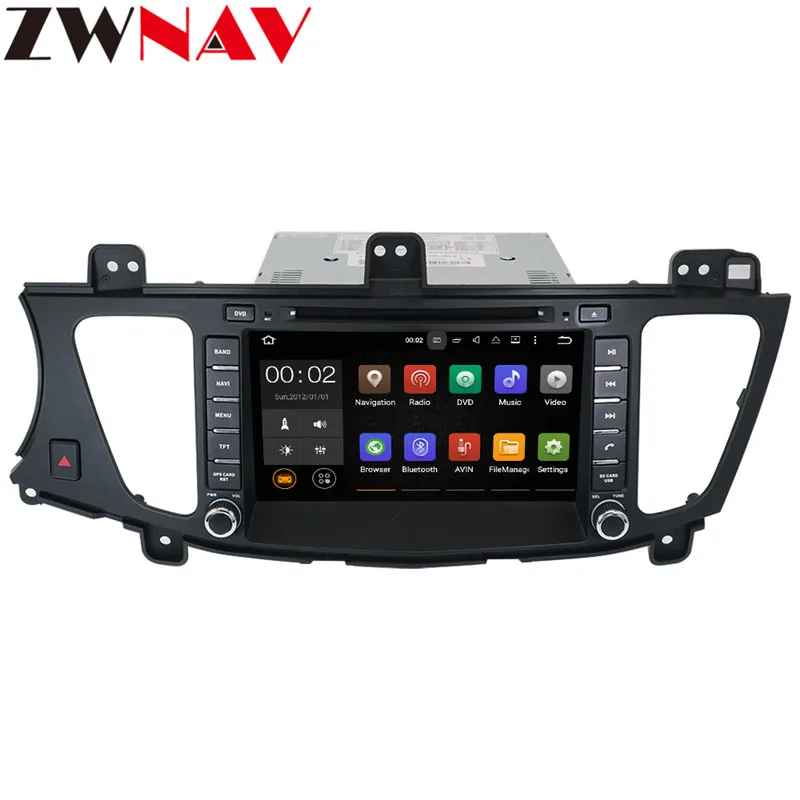 Cheap IPS 4+32G Android 8.0 Car Radio Stereo Radio For KIA K7 Cadenza 2009-2016 Car DVD Player GPS Navigation head unit 8 Core BT WIFI 10