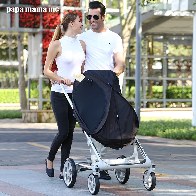 For Douxbebe Hot Mom Pouch Yoya Yoyaplus Stroller Canopy Anti Uv Shelter Wind Proof Mosquito Summer Accessories Strollers Accessories Aliexpress