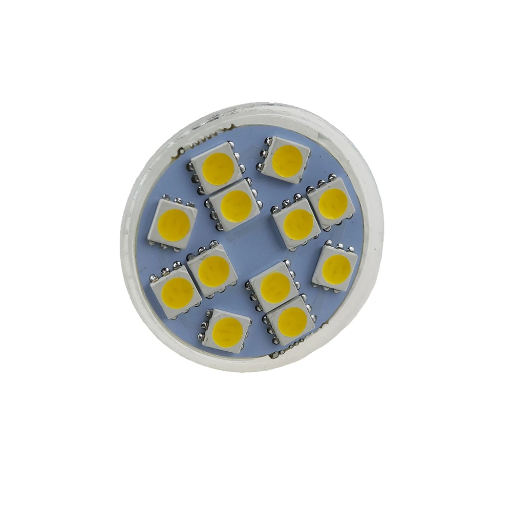 Светодиодная лампа направленного света MR11 2 Вт 3 12 В DC Mini Cup GU4 9 SMD5050 теплый белый