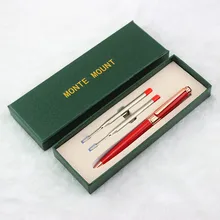 Модный подарок запонки+ металл мм 0,7 мм роликовый шар Шариковая ручка школы и офиса для студентов письма канцелярские подарок