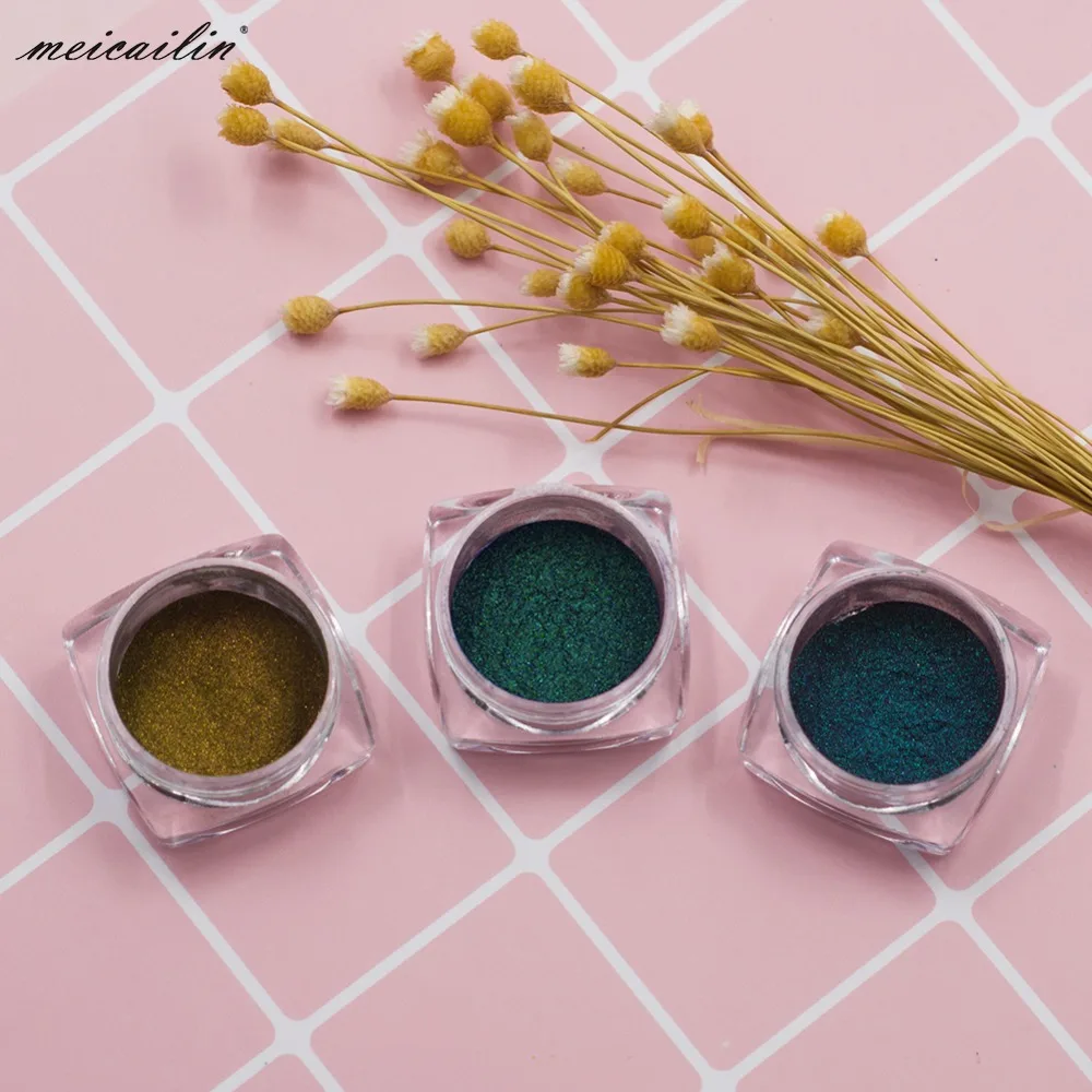 Chameleon Mirror Nail Glitters Powder4