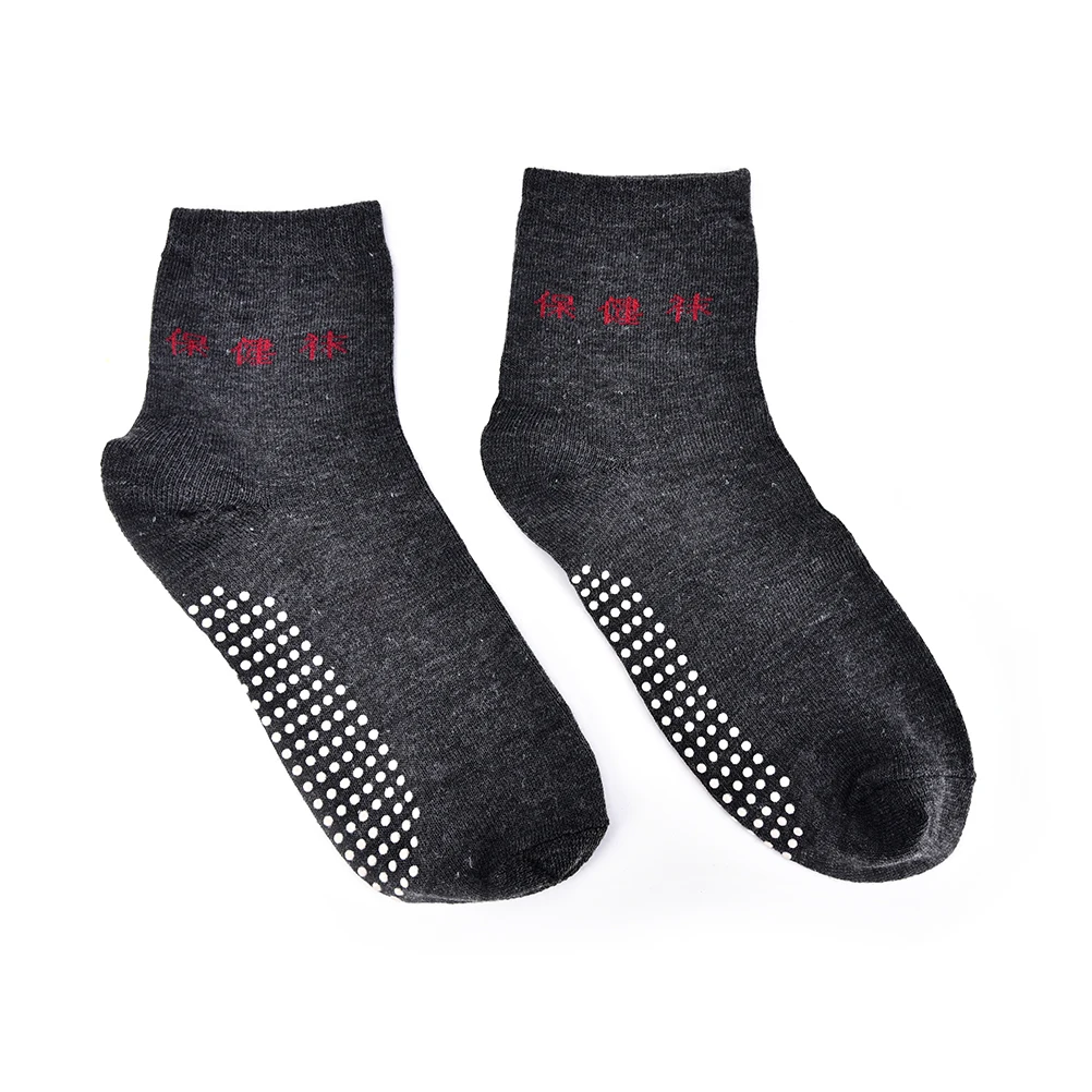 

Useful 1Pair Heating Tourmaline Socks Automatic Heat Ankle Massage Sock Foot Massager Far infrared Anti Cold Tourmaline Socks