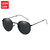 LeonLion 2022 gafas De Sol De lujo con espejo para mujer/hombre, gafas De diseñador De marca, gafas De Sol redondas para mujer gafas ► Foto 3/6