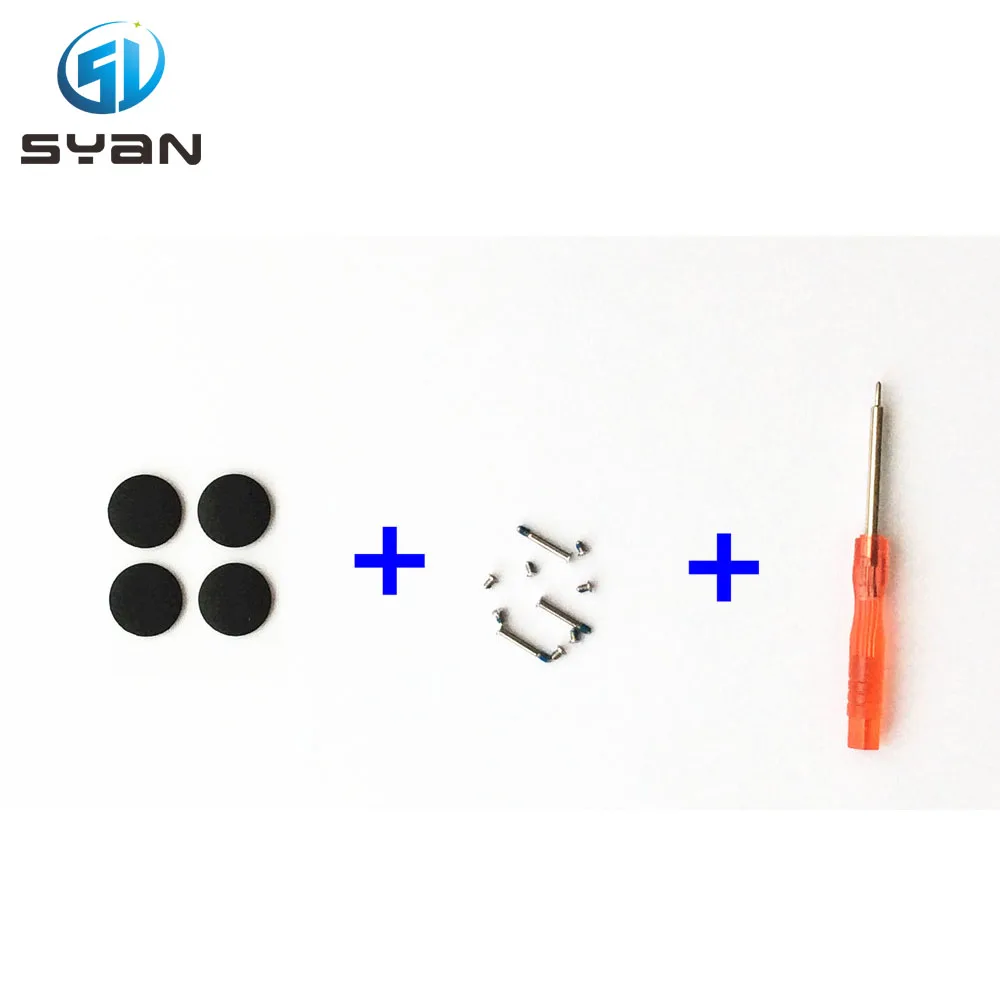 

Plastic (No Rubber) feet + Bottom Case Cover Screw + Screwdriver for Macbook Pro A1278 A1286 Foot + screw + Kit (Tool)
