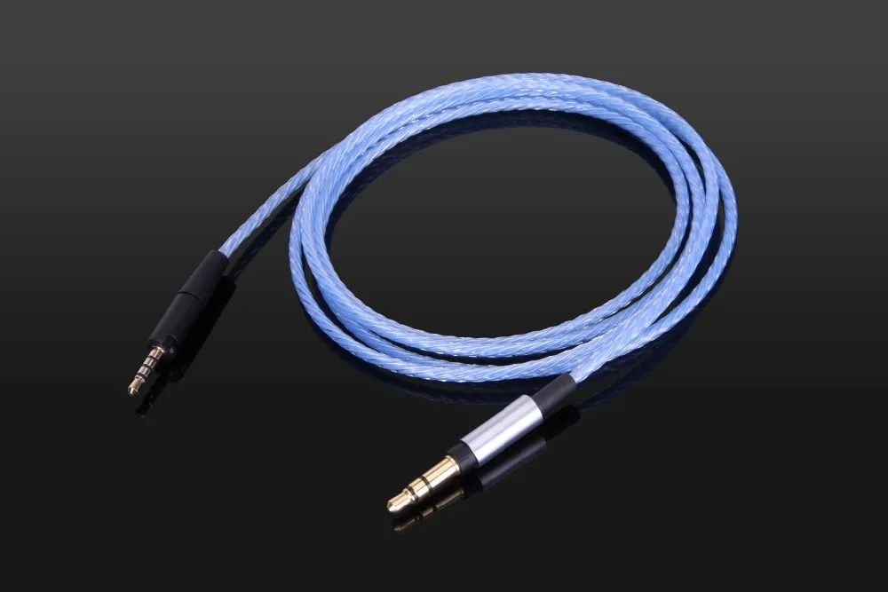 Новый посеребренный аудио кабель для Sennheiser HD 4.30i 4 30G 4.40BT 50 BTNC 400S 450BT 458BT наушники 3