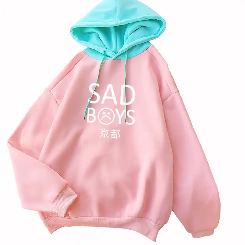 Thick pink hoodie Outlet