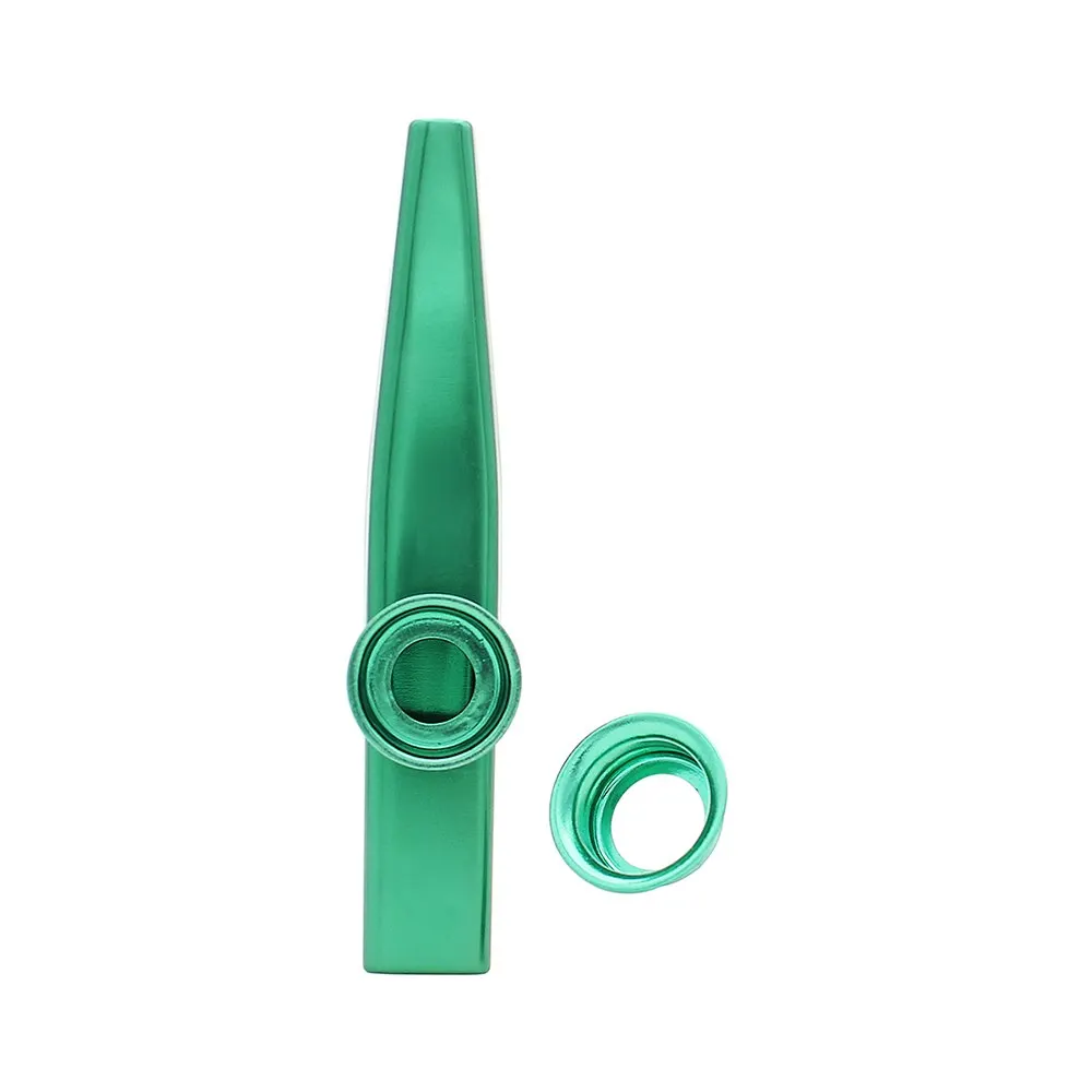 Высокое качество kazoo Алюминиевый сплав металла с 5 шт. диафрагма для флейты подарок для детей меломанов
