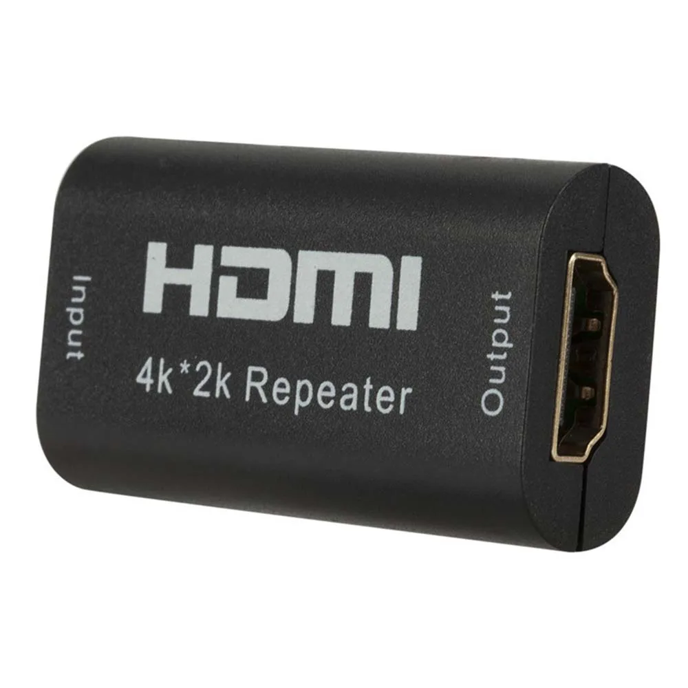 

YuBeter HDMI Repeater 1080P HDMI Extender Adapter HDMI 1.3 Signal Amplifier Booster Extend 40 Meters For Laptop HDTV HDMI