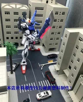 

Scene world: 1:144 100MG RGHG gunda model, building construction plastic