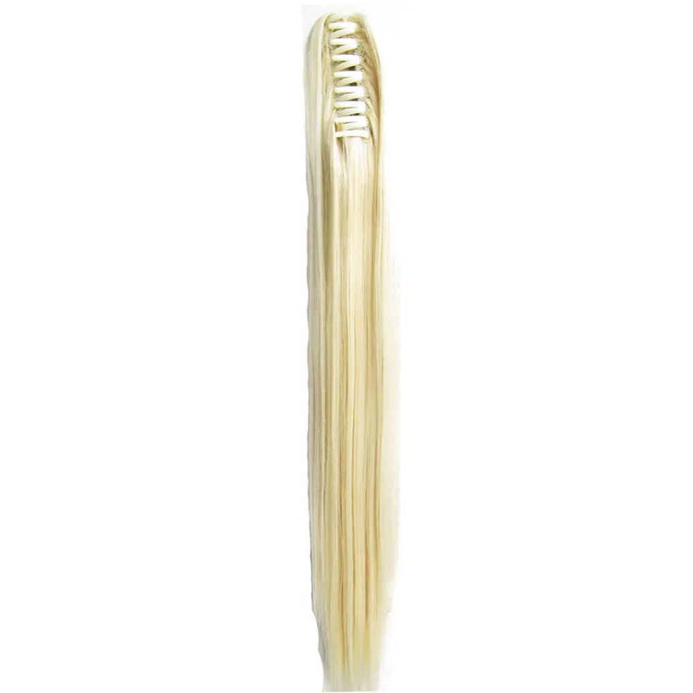 Qqxcaiw 28 Colors Long Straight Natural Red Blonde Black Brown 20