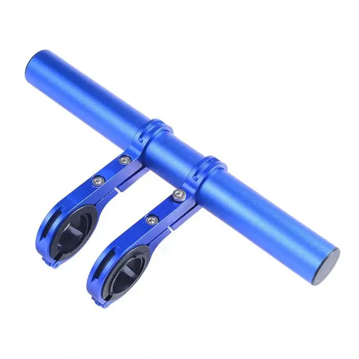 Discount Cool Multifunction  Bike Holder Handle Extender Double Handlebar Flashlight PC Clip Bracket Bicycle Accessories ALS88 7