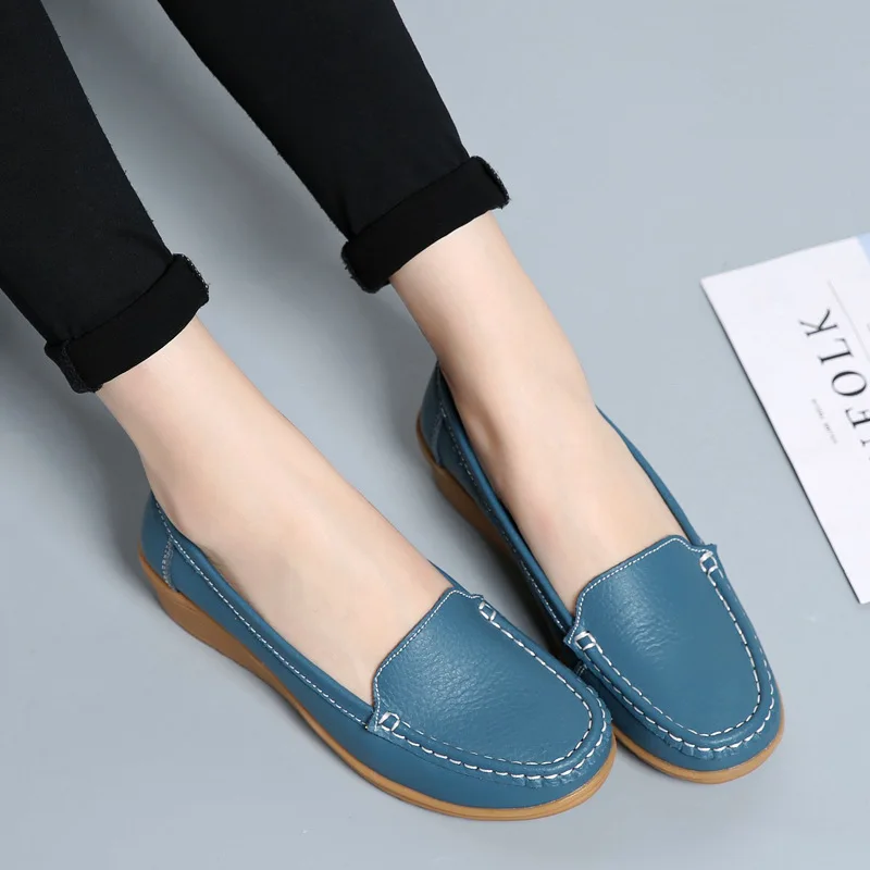 Marlisasa Frauen Flache Schuhe/женские классические туфли высокого качества на плоской